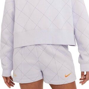 Nike quilted shorts